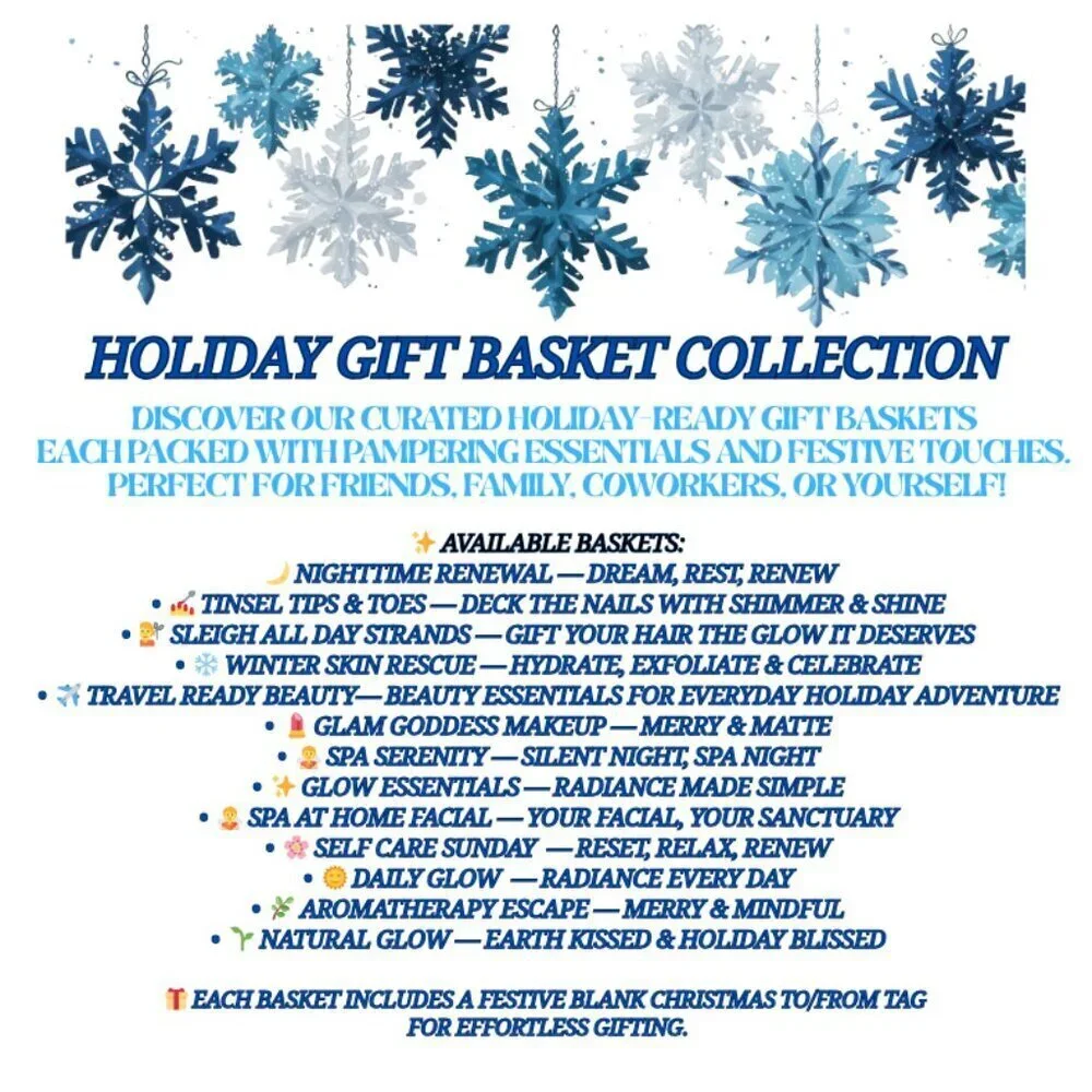 Festive Spa & Beauty Gift Basket Catalog, Christmas, Holiday Gifts For Her - Picture 1 of 1